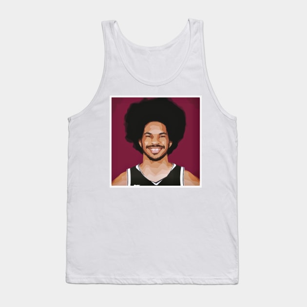 Jarrett Allen Tank Top by Playful Creatives